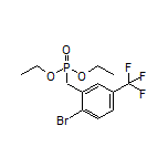2-溴-5-(三氟甲基)苄基膦酸二乙酯