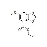6-甲氧基苯并[d][1,3]二噁茂-4-甲酸乙酯
