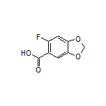 6-氟苯并[d][1,3]二噁茂-5-甲酸