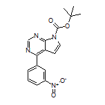 7-Boc-4-(3-硝基苯基)-7H-吡咯并[2,3-d]嘧啶