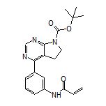 N-[3-(7-Boc-6,7-二氢-5H-吡咯并[2,3-d]嘧啶-4-基)苯基]丙烯酰胺