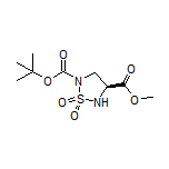 (S)-5-Boc-1,2,5-噻二唑烷-3-甲酸甲酯-1,1-二氧化物
