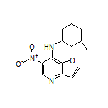 N-(3,3-二甲基环己基)-6-硝基呋喃并[3,2-b]吡啶-7-胺