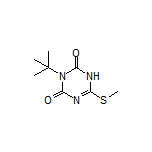 3-(叔丁基)-6-(甲硫基)-1,3,5-三嗪-2,4(1H,3H)-二酮