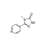 4-甲基-3-(4-吡啶基)-1H-1,2,4-三唑-5(4H)-酮