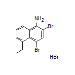 1-氨基-2,4-二溴-5-乙基萘氢溴酸盐