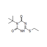 3-(叔丁基)-6-(乙硫基)-1,3,5-三嗪-2,4(1H,3H)-二酮
