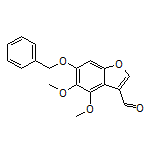 6-(苄氧基)-4,5-二甲氧基苯并呋喃-3-甲醛