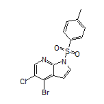4-溴-5-氯-1-对甲苯磺酰基-7-氮杂吲哚