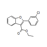 2-(3-氯苯基)苯并呋喃-3-甲酸乙酯