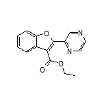 2-(2-吡嗪基)苯并呋喃-3-甲酸乙酯