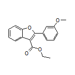 2-(3-甲氧基苯基)苯并呋喃-3-甲酸乙酯