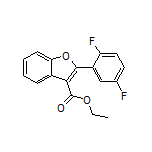 2-(2,5-二氟苯基)苯并呋喃-3-甲酸乙酯