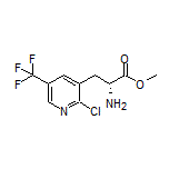 (R)-2-氨基-3-[2-氯-5-(三氟甲基)-3-吡啶基]丙酸甲酯