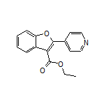 2-(4-吡啶基)苯并呋喃-3-甲酸乙酯
