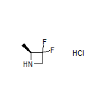 (S)-3,3-二氟-2-甲基氮杂环丁烷盐酸盐