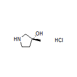(R)-3-甲基吡咯烷-3-醇盐酸盐