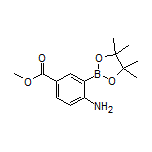 2-氨基-5-(甲氧基羰基)苯硼酸频哪醇酯