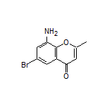 8-氨基-6-溴-2-甲基-4H-色烯-4-酮
