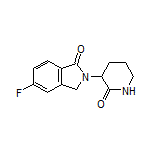 5-氟-2-(2-氧代-3-哌啶基)异吲哚啉-1-酮