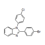 2-(4-溴苯基)-1-(4-氯苯基)苯并咪唑