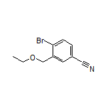 4-溴-3-(乙氧基甲基)苯甲腈