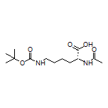 (R)-2-乙酰氨基-6-(Boc-氨基)己酸