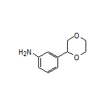 3-(1,4-二氧六环-2-基)苯胺