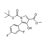 1-Boc-5-(2,4-二氟苯基)-4-羟基-1H-吡咯-3-甲酸甲酯