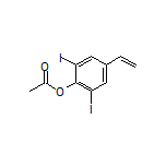 乙酸(2,6-二碘-4-乙烯基苯基)酯