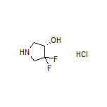 (S)-4,4-二氟吡咯烷-3-醇盐酸盐