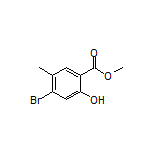 4-溴-2-羟基-5-甲基苯甲酸甲酯