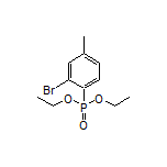 (2-溴-4-甲基苯基)膦酸二乙酯
