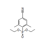 (4-氰基-2,6-二甲基苯基)膦酸二乙酯