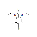 (4-溴-3,5-二甲基苯基)膦酸二乙酯