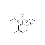 (2-溴-5-甲基苯基)膦酸二乙酯