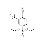 [4-氰基-3-(三氟甲基)苯基]膦酸二乙酯