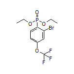 [2-溴-4-(三氟甲氧基)苯基]膦酸二乙酯