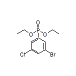 (3-溴-5-氯苯基)膦酸二乙酯