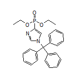 (1-三苯甲基-4-咪唑基)膦酸二乙酯