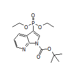 (1-Boc-7-氮杂吲哚-3-基)膦酸二乙酯