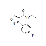 3-(4-氟苯基)异噁唑-4-甲酸乙酯