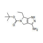 3-氨基-5-Boc-6-乙基-1,4,5,6-四氢吡咯并[3,4-c]吡唑
