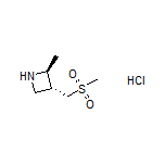(2S,3R)-2-甲基-3-[(甲砜基)甲基]氮杂环丁烷盐酸盐