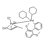 [(1,2,3-η)-2-丁烯-1-基]氯[二环己基(2’,6’-二甲氧基-2-联苯基)膦-κP]钯