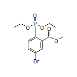 5-溴-2-(二乙氧基磷酰基)苯甲酸甲酯