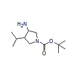 3-氨基-1-Boc-4-异丙基吡咯烷