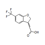 2-[6-(三氟甲基)苯并呋喃-3(2H)-亚基]乙酸