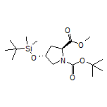 (2S,4R)-1-Boc-4-[(叔丁基二甲基硅基)氧基]吡咯烷-2-甲酸甲酯