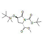 (2S,4R)-1-Boc-4-[(叔丁基二甲基硅基)氧基]-5-氧代吡咯烷-2-甲酸甲酯